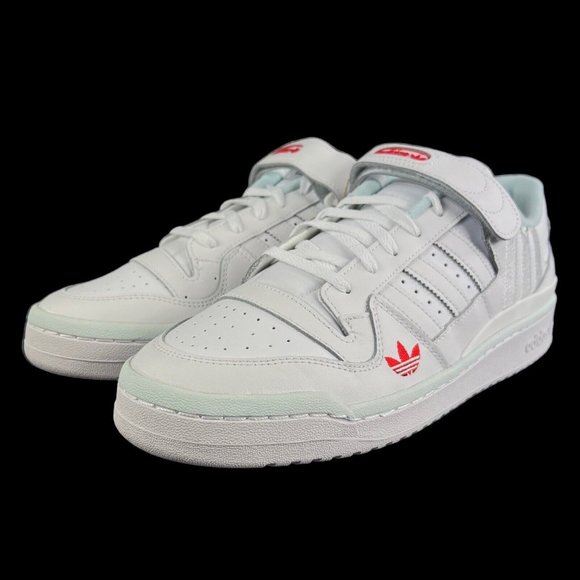 Adidas Forum Low Cloud White Almost Blue Shoes HQ4537 Men's Sizes 11.5 - 13 - Picture 6 of 9